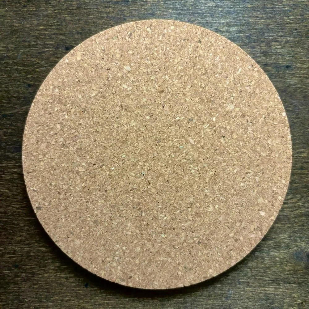 The Punisher Symbol Laser Engraved Cork Coaster